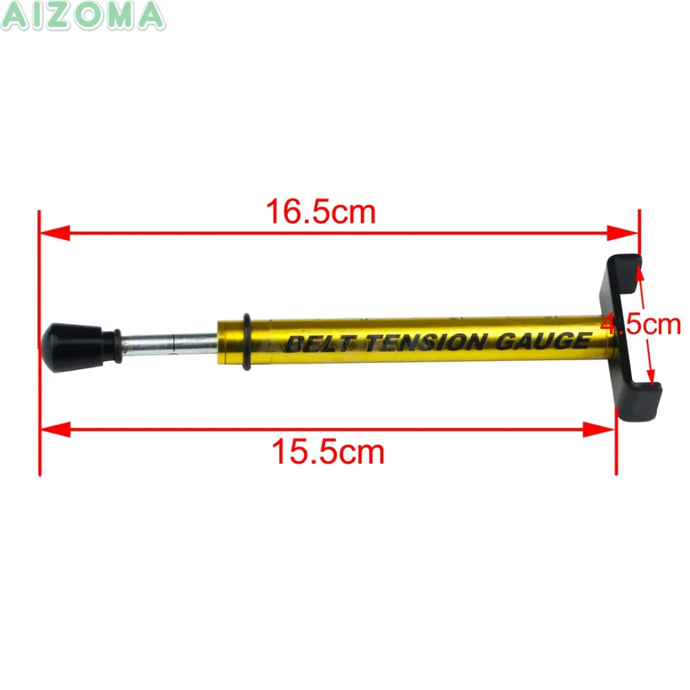 Драйвер велосипедов натяжитель датчик натяжения ремня Регулируемый инструмент Ремень Замена регулировки колеса 10lb ременной привод для Harley