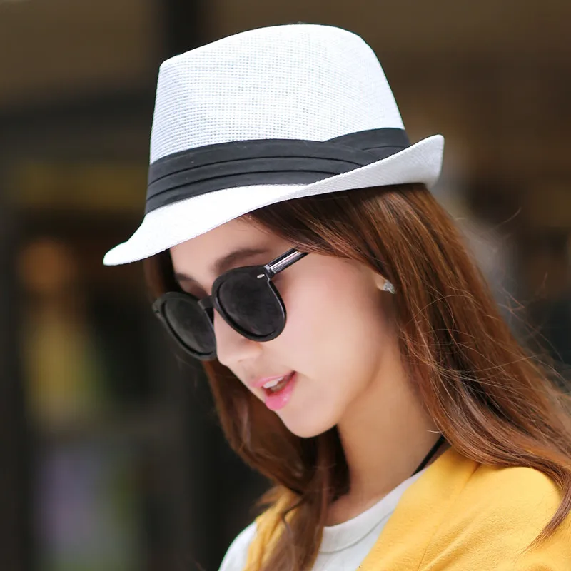 New Fashion Sun Hat For Boys Girls Summer Caps Casual Straw Caps Children Solid Colors Bonnet