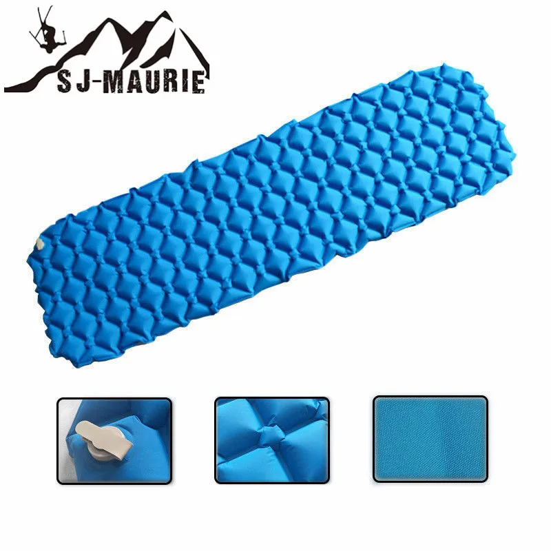 للماء في الهواء الطلق التخييم حصيرة الهواء فراش نفخ السرير ل خيمة المحمولة خفيفة النوم سادة الهواء السرير مويستوريبروف سادة
