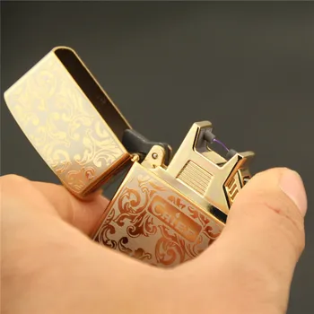 riches and honour flowers, arc pulse, pure copper USB rechargeable lighter, metal lighters riches and honour flowers, arc pulse, pure copper USB rechargeable lighter, metal lighters
