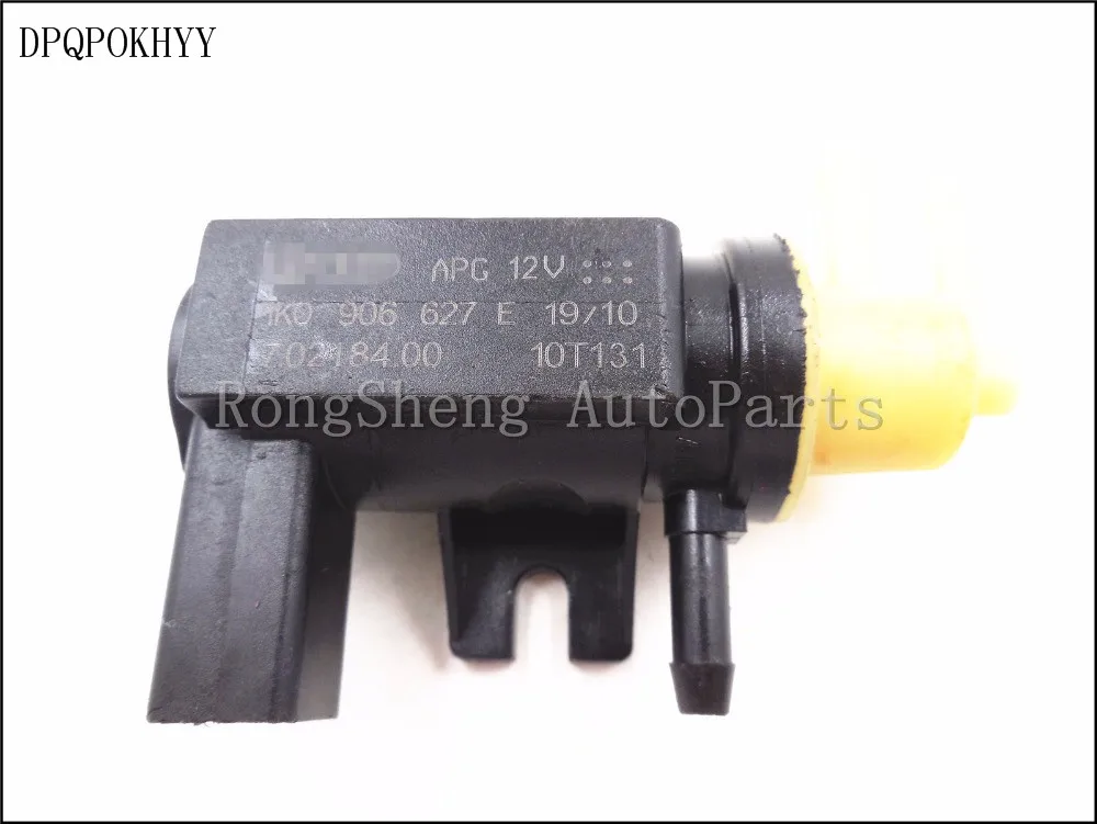 

DPQPOKHY FOR Volkswagen OEM 1K0906627E 7.02184.01.0 N75 Turbo Boost Pressure Solenoid Converter Valve 1.9L Mk4 ALH TDI '99-03