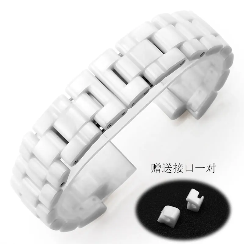 Кварцевые часы с керамическим ремешком черные белые для chanel J12 H0685 H1628 модные