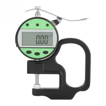 Цифровой Толщина метр 0-10 мм 0,01 мм трубы Толщина метр тестер горло глубина 30 мм Плоский мера голова Ширина тестер