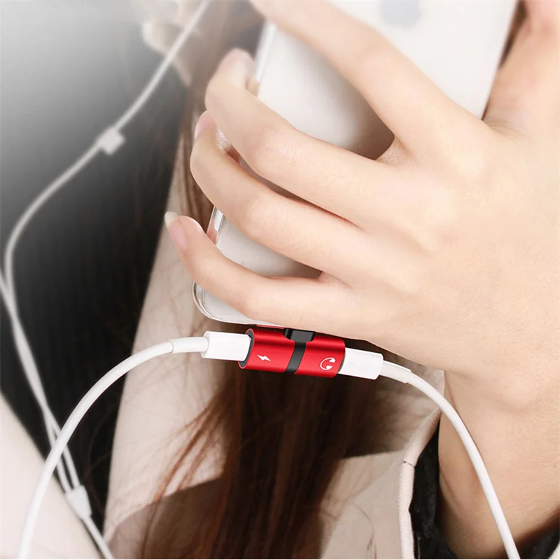 AIFFECT мобильный телефон 2 в 1 разветвитель для мобильного телефона USB шнур аудио
