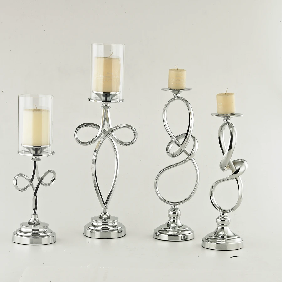 Candle Power Dinner Props Romantic Wedding Candlesticks Restoring