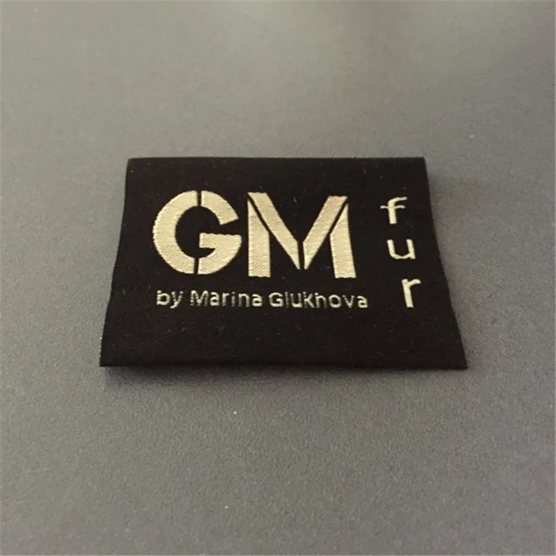 

Customized Woven Labels Weaving Jacquard Labels for clothing /Custom garment labels