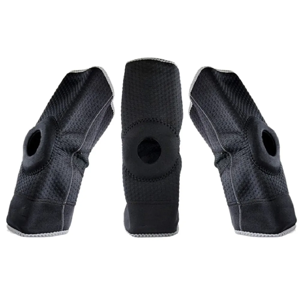 Patella Knee Pads Hole Kneepad Safety Guard Strap Adjustable Sports