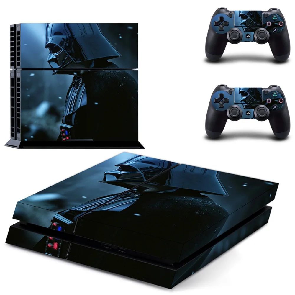 Пленка Star Wars наклейка для PS4 виниловая наклейка, стикер для консоли sony Playstation 4 и 2 контроллера наклейка для PS4 наклейка