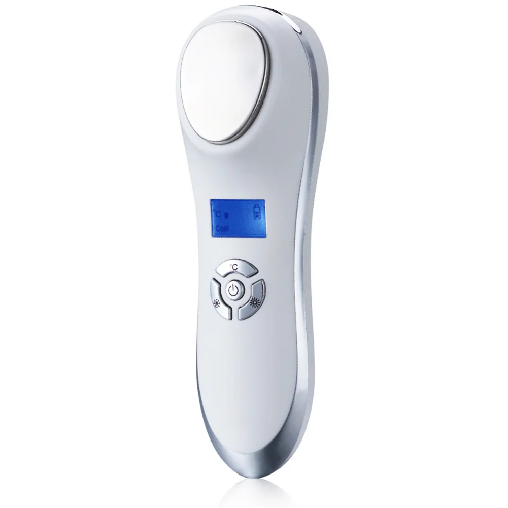 Portable Ultrasonic Facial Cleaner Face Care Wrinkle Remover Massager Beauty Machine USB Rechargeable negative ion instrument ultrasonic facial wrinkle removal massager beauty care tool facial massage wash face machine