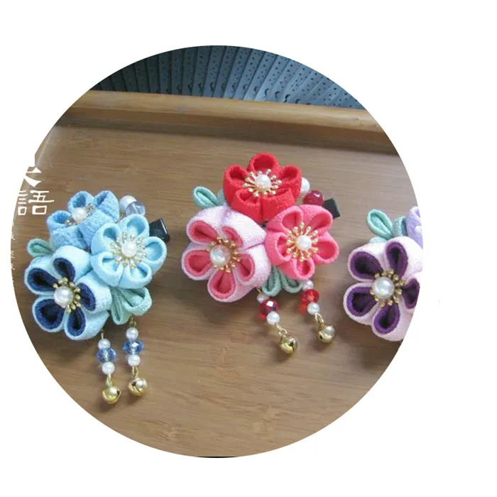 

2019 Hand Make Hairpin Cotton Cloth Clip Beautiful Headwear Headdress Wedding Assesorries
