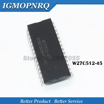 

10 pcs/lot NEW ORIGINAL IC W27C512 W27C512-45Z W27C512-45 27C512 DIP28 IC
