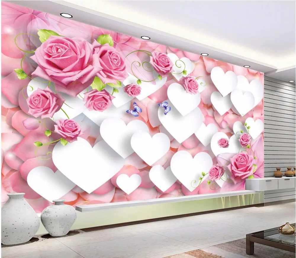 Cinta Wallpaper Untuk Dinding 3 D Beli Murah Cinta Wallpaper Untuk