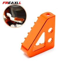 Motorcycle CNC Billet Aluminum Rear Brake Pedal Step Tips For KTM SX 125 150 200 250 RC125 390 Duke 690 SUPERMOTOR 950 ADVENTURE Motorcycle CNC Billet Aluminum Rear Brake Pedal Step Tips For KTM SX 125 150 200 250 RC125 390 Duke 690 SUPERMOTOR 950 ADVENTURE