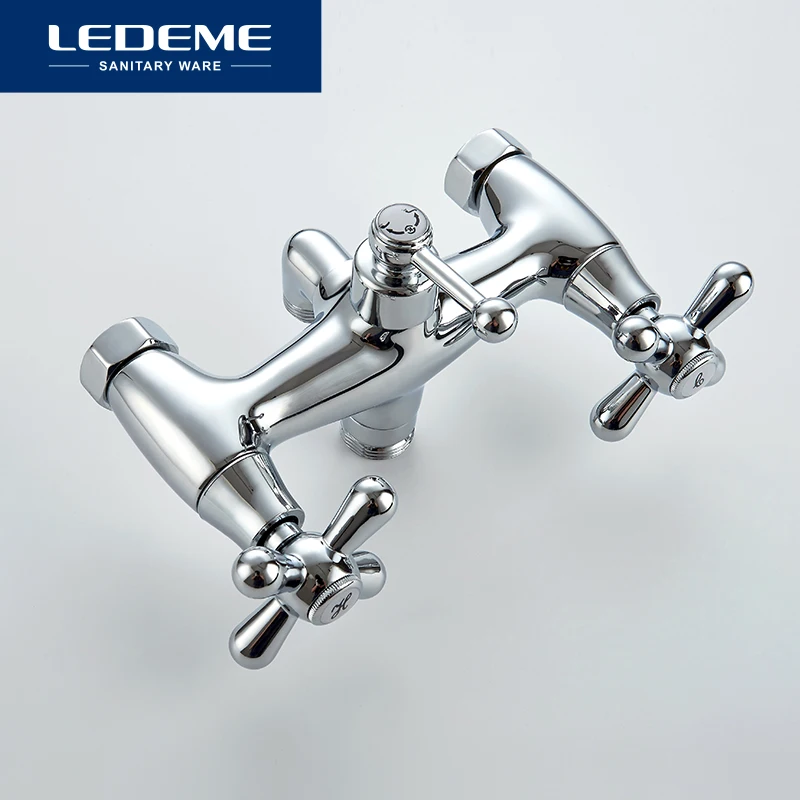 LEDEME Concise Style Bathroom Bathtub Faucet Bath