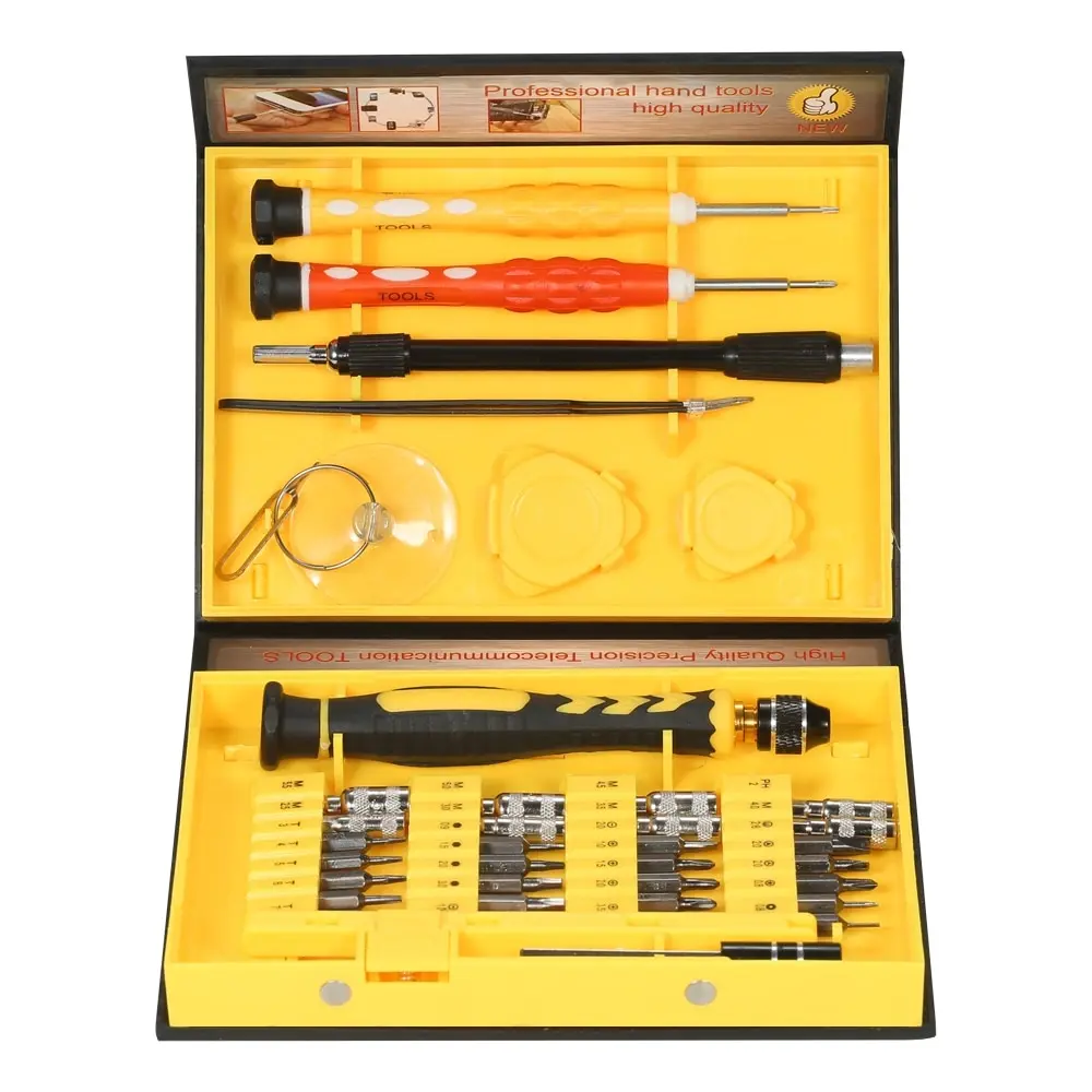 

38 in 1 screwdriver set Telecommunication Tool Torx Hex Slotted and Phillips Repair Tools Kit for Cellphone Laptop
