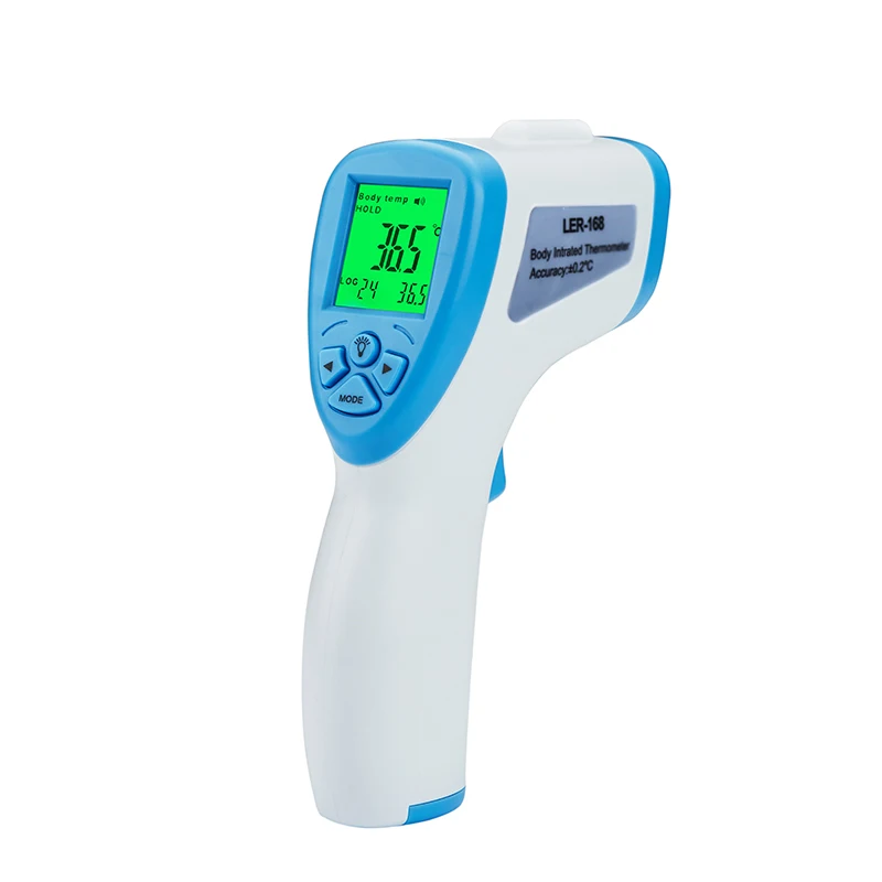 

2018 Electronic Thermometer Baby Forehead Digital Thermometer Infrared Medical Pacifier Fever Children Head Body Non Contact