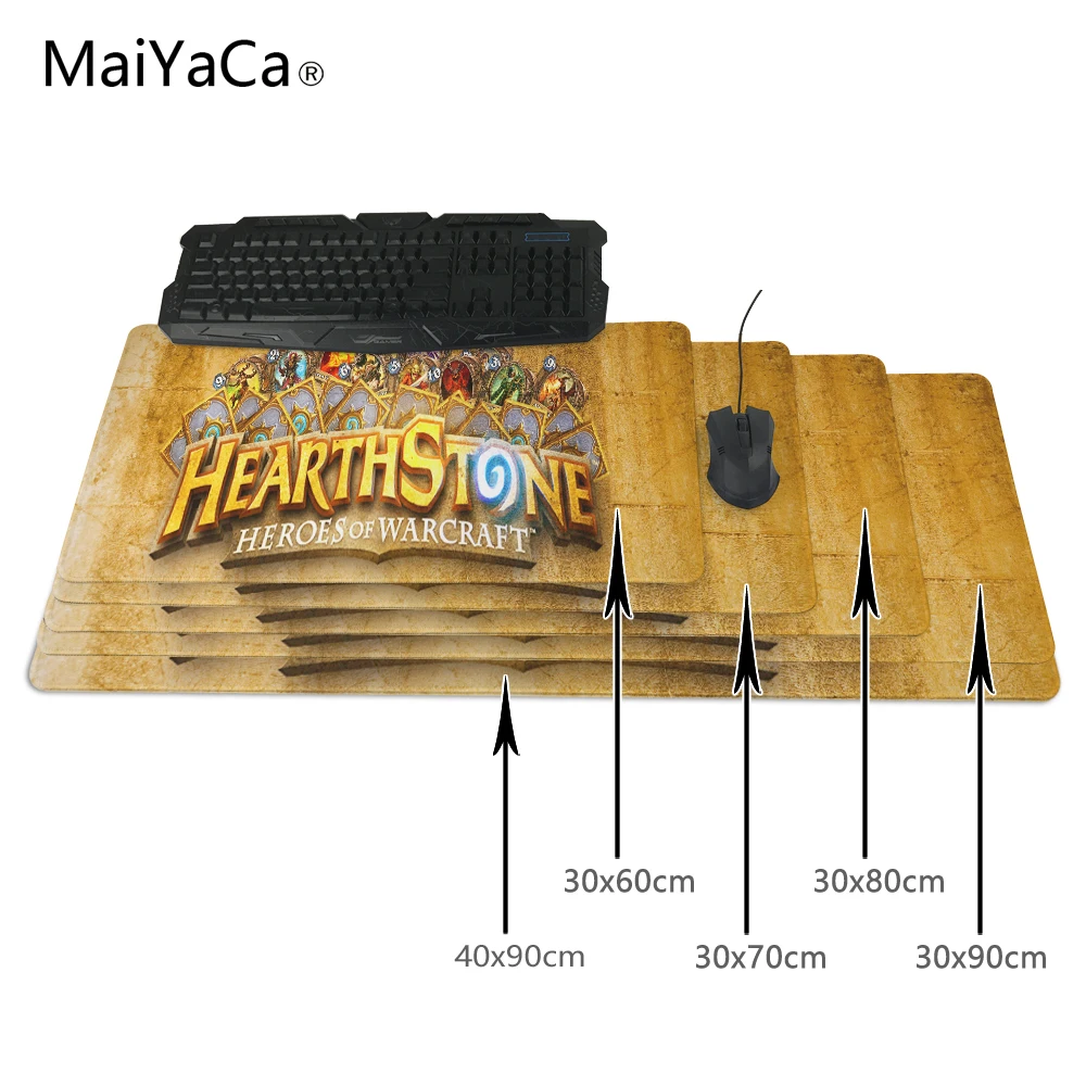 MaiYaCa Hearthstone Mouse pads 80x30cm pad to Mouse Notbook Computer