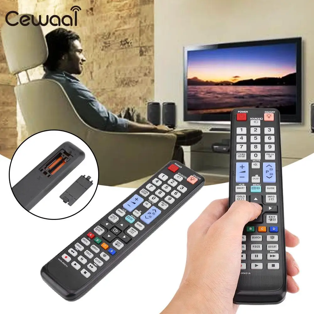 

Remote Control RC Replacement For Samsung AA59-00431A LED 3D TV Television