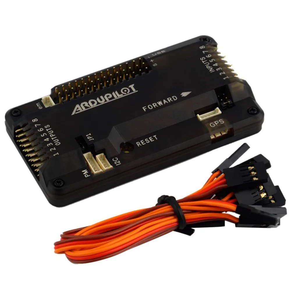 

APM 2.8 Multicopter flight controller 2.5 2.6 updated built-in compass straight pin with case for RC Quadcopter