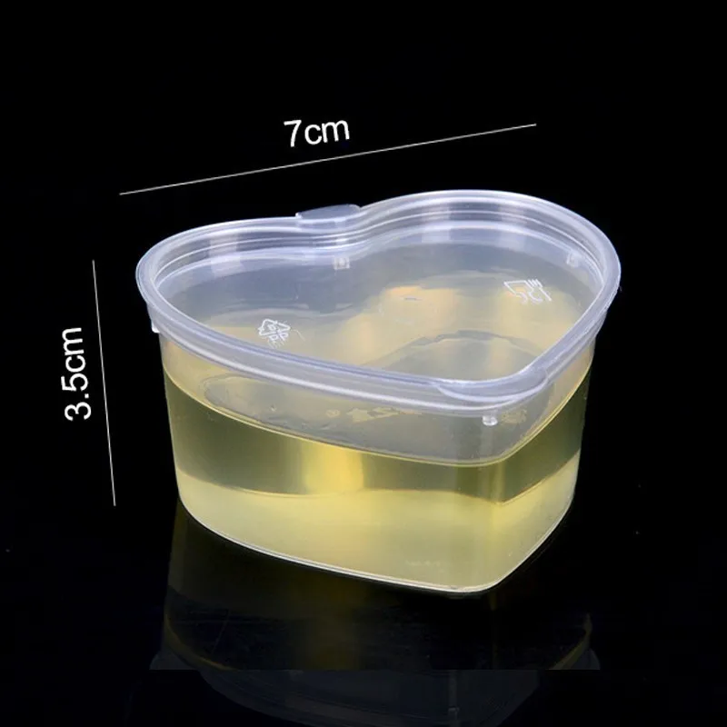 Buy 10pcs Leakproof Disposable Plastic Sauce Pot Tomato Sauce Spices