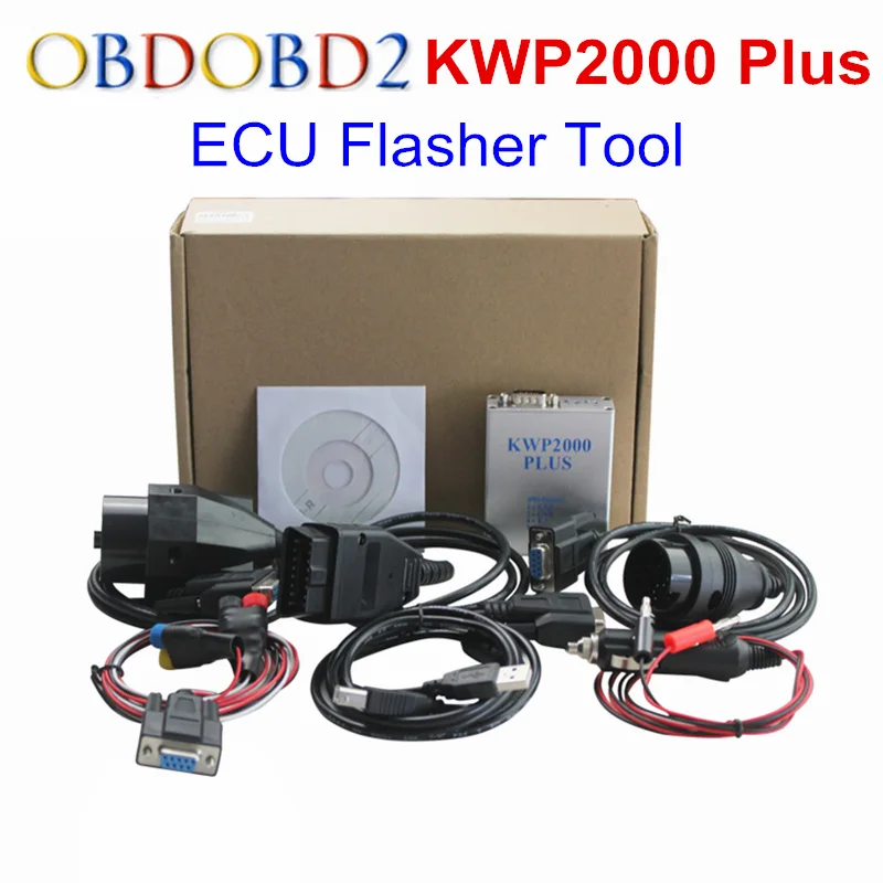 Инструмент для настройки чипа ECU KWP2000 Plus OBDII OBD2 программатор KWP 2000 инструмент