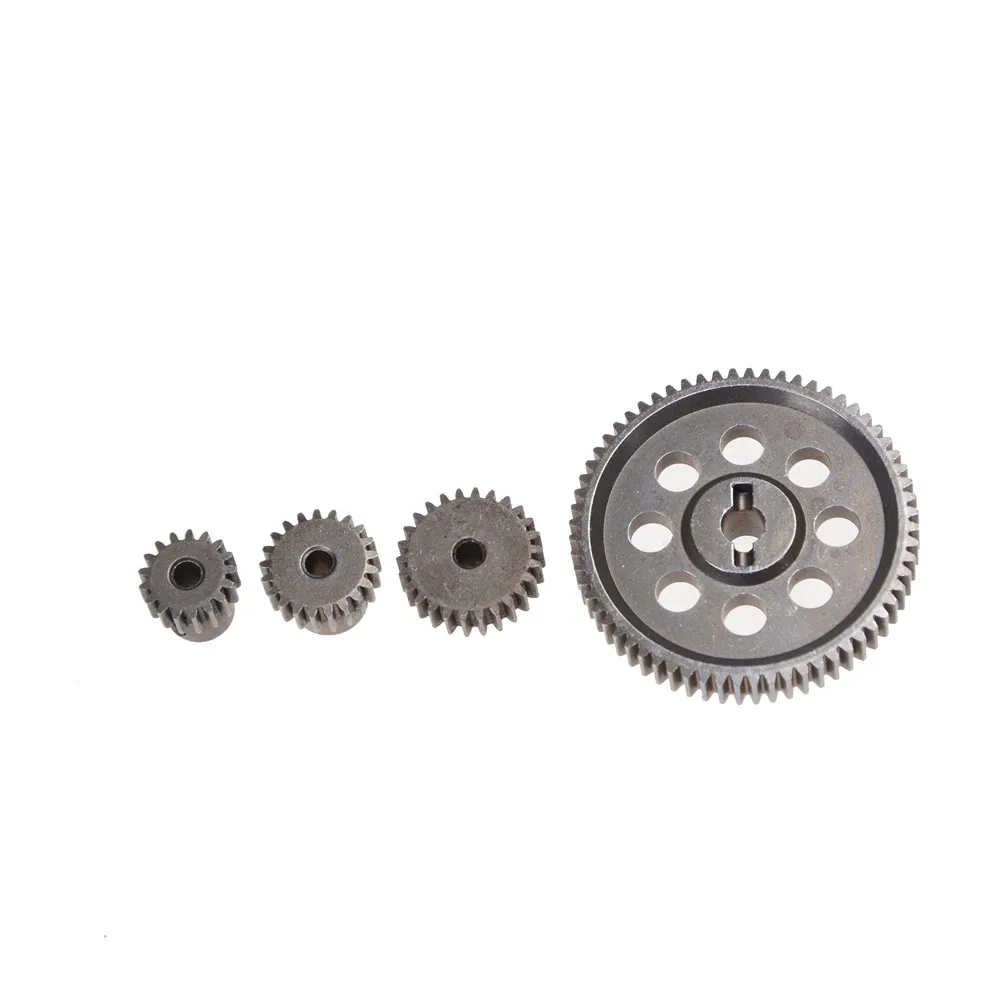 

Spur Diff Metal Steel Differential Main Gear 5MM 64T Motor Pinion Gears 3.17MM 17T 21T 26T 11119 11181 11176 11189 HSP Car