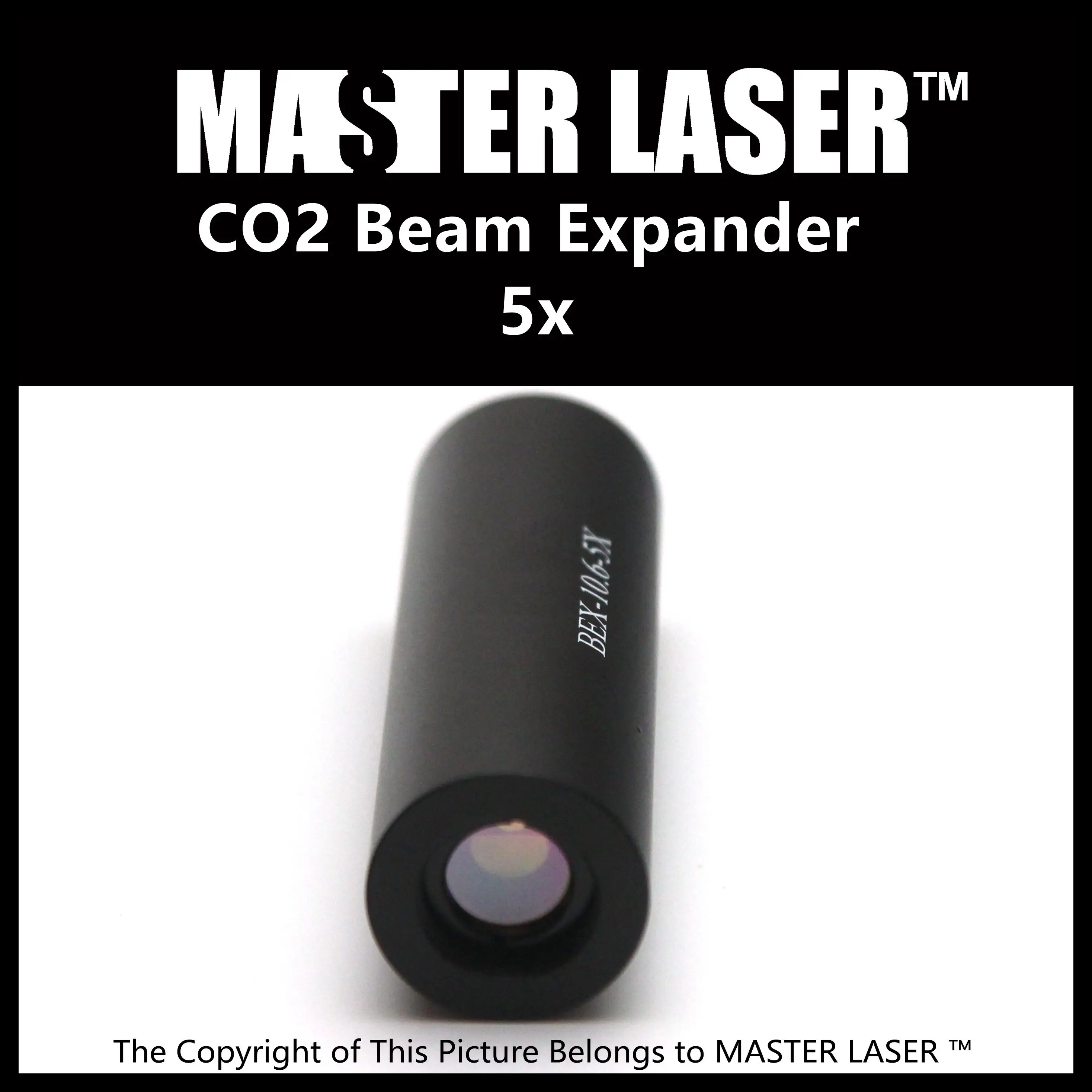 

5X CO2 Laser Expander USA Imported ZnSe Material for CNC Laser Cutting Machine