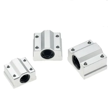 

1pc SC8UU SCS8LUU 8mm Linear Ball Bearing Block CNC Router SCS6UU SCS10UU SCS12UU SCS13UU for CNC 3D printer shafts Rod parts
