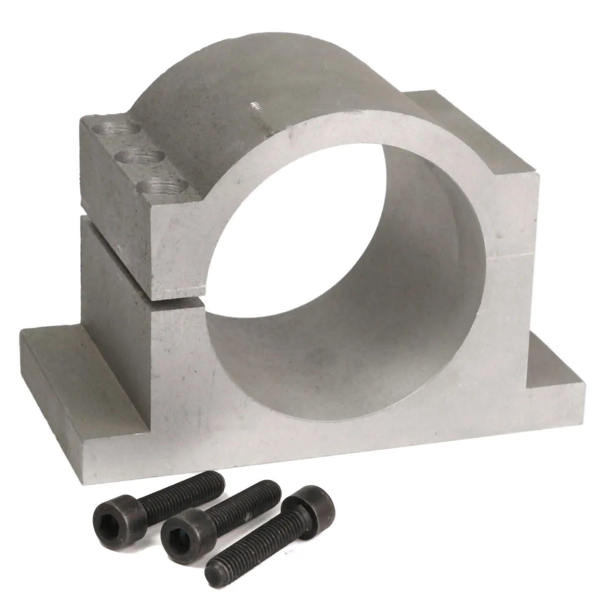 

New 1Pcs 80mm CNC Spindle Mount Bracket Clamp with 3 8MM Screws for CNC Engraving Machine Tool