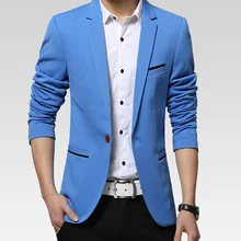 Осенний мужской модный костюм, куртка, одноцветные костюмы, повседневные костюмы для мужчин, tidedo506