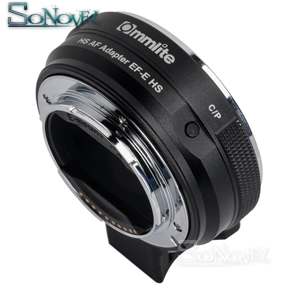  Commlite CM-EF-E HS Faster Auto Focus Lens Mount Adapter for Canon EF/EF-S Lens to Sony E-Mount A9 