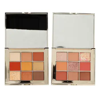 

2 Colors Eyeshadow Palette Powder luxury Pearls Glitter Eye Makeup Cosmetic Tool Eye Makeup