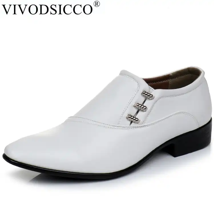 white business shoes