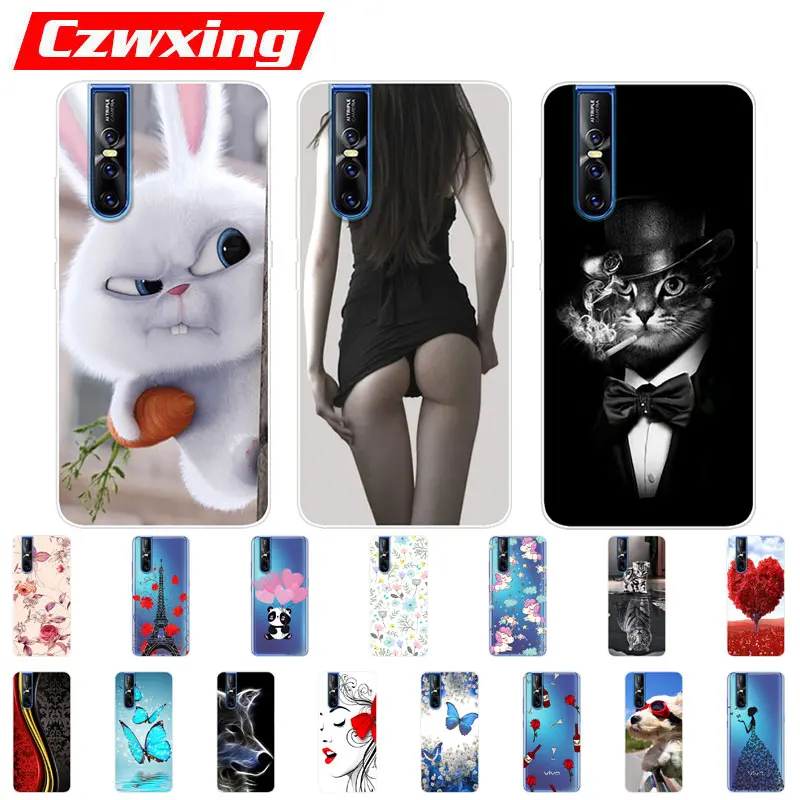 For VIVO V15 Pro Case Silicone TPU Protective Cover Cartoon Phone Case For VIVO V15 Pro V15Pro V 15 Pro VIVOV15 Case Soft