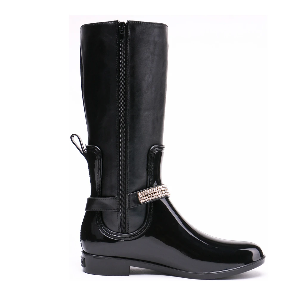 TONGPU/Женские Модные непромокаемые сапоги до колена 58 394|high rain boots|knee high bootsrain boots |