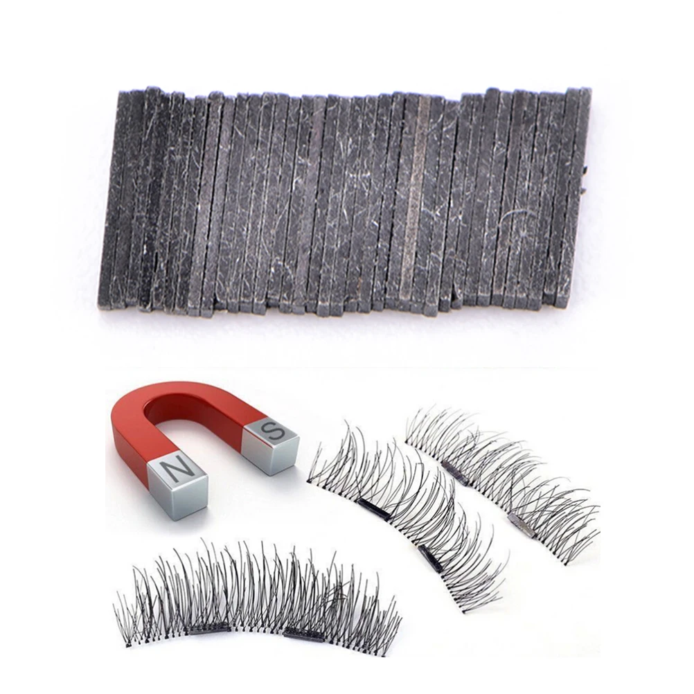 

NEW 10Pcs Reusable Magnet Sheet For 3D Magnetic False Eyelashes Extension Handmade False Eyelash Magnet Best Deal