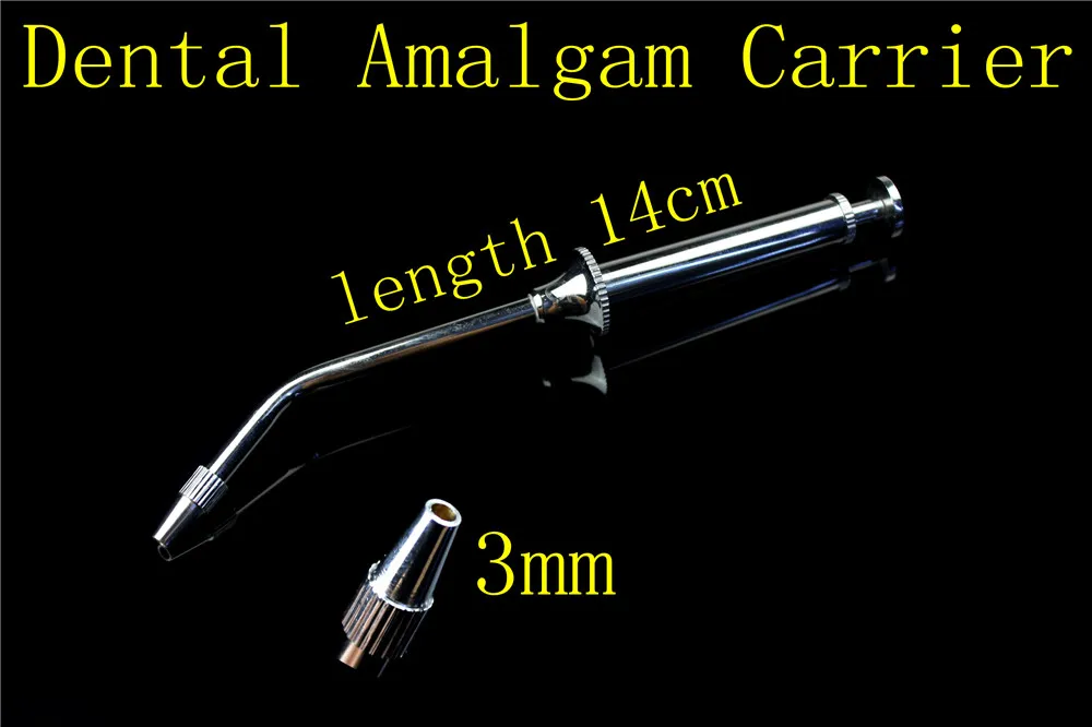 medical dentistry Dental Equipment Stainless Steel Amalgam Carrier Gun Transfer Teflon Filling Syringe Dentist Materials Tools | Красота и