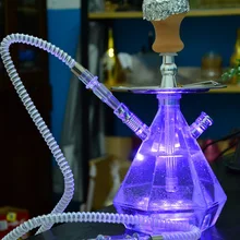 Hookahs кальян Shishas водопровод шланг удаленный многоцветный Русский стиль полный набор табак для кальяна чаша Chicha