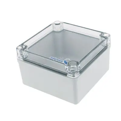 125x125x75 мм прозрачная Крышка герметичная коробка пылезащитный IP65