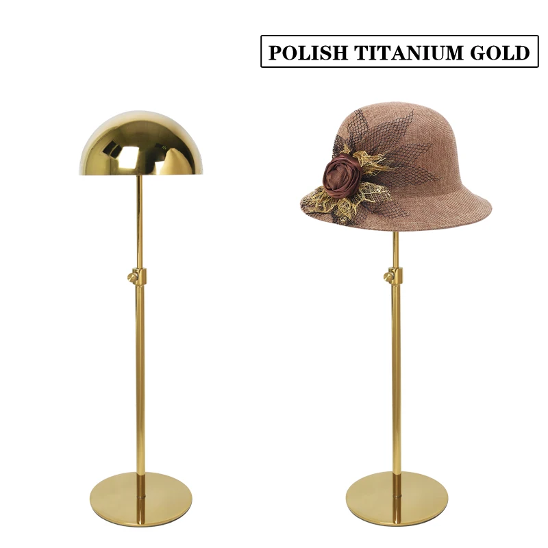 Linliangmuyu Good Quality METAL STAINESS STEEL HAT CAP DISPLAY STAND