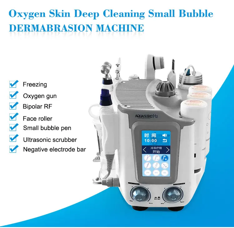 

Multifunction 7 In 1 Hydro Dermabrasion Peeling Machine Skin Rejuvenation Face Lifting Microdermabrasion Facial Machine