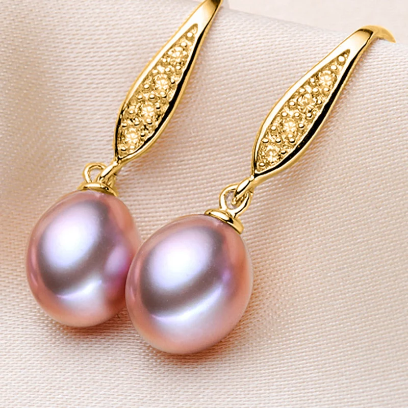 Женские серьги с пресноводным жемчугом|earring jewelry box|jewelry box for salejewelry tous |