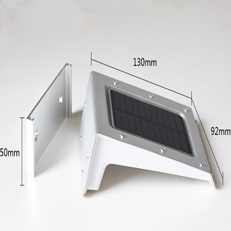 Садовая Лампа безопасности на солнечной батарее уличный фонарь с 20 светодиодами