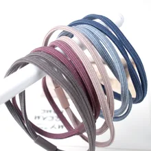 1 шт. веревка для волос для девочек Новая резинка для волос лента для волос женская двухслойная резинка для волос головной убор G0409