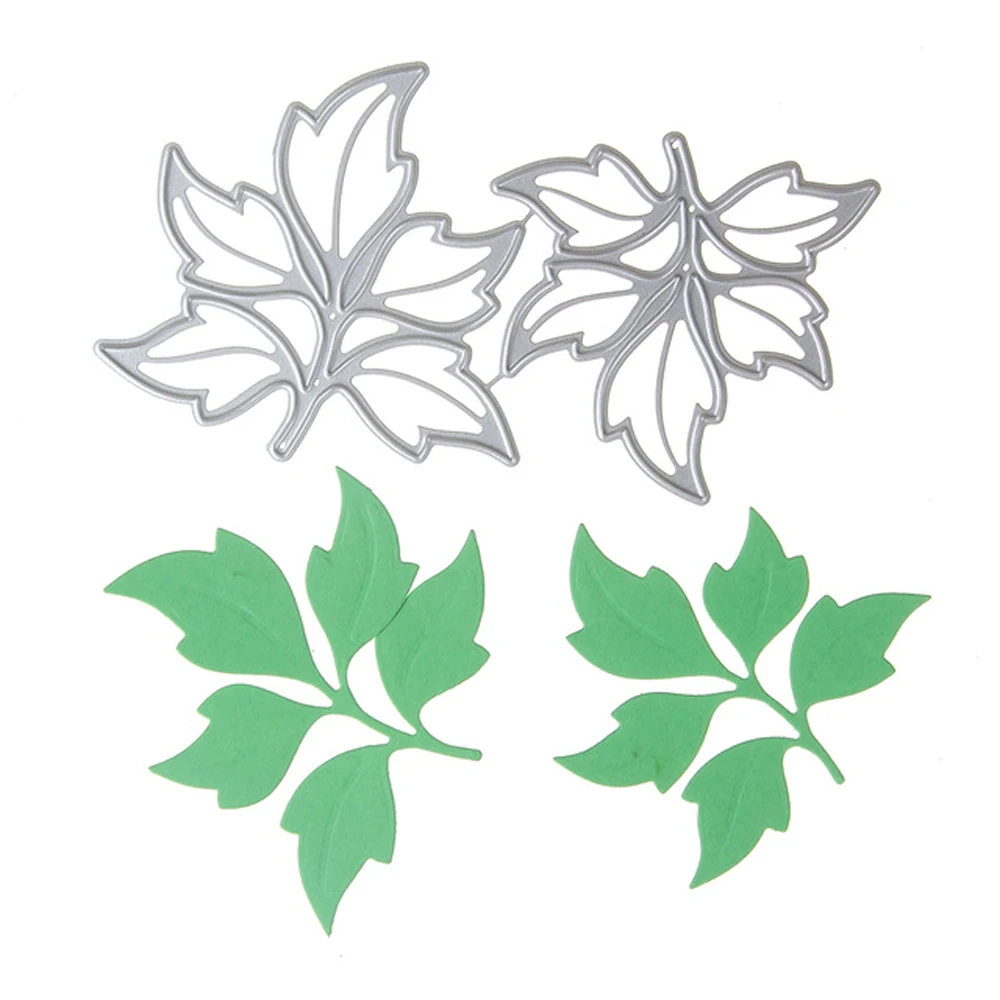 

Leaves Frame Cutting dies Scrapbooking DIY Flower Shape Metal Carbon Steel Cutting Die Album Decor petardos bullet journal