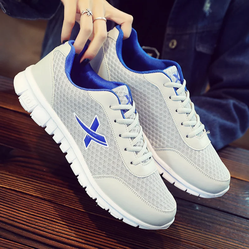 

Sport Running Shoes for Men Women 2018 Jogging Shoes Run Black Footwear Light Women's Sneakers Breathable Lovers Soft Trainers