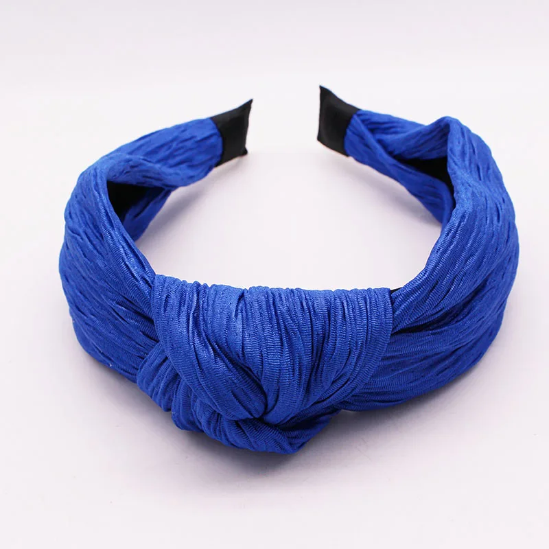 Богемные цветные хлопковые повязки с узлом повязка для волос аксессуары для волос украшения для волос