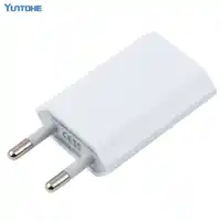 Wholesale 200pcs/Lot A+ Quality White EU AC Travel USB Wall Charger for iPhone 7 6 Plus 5 4 For Samsung Phones Free DHL