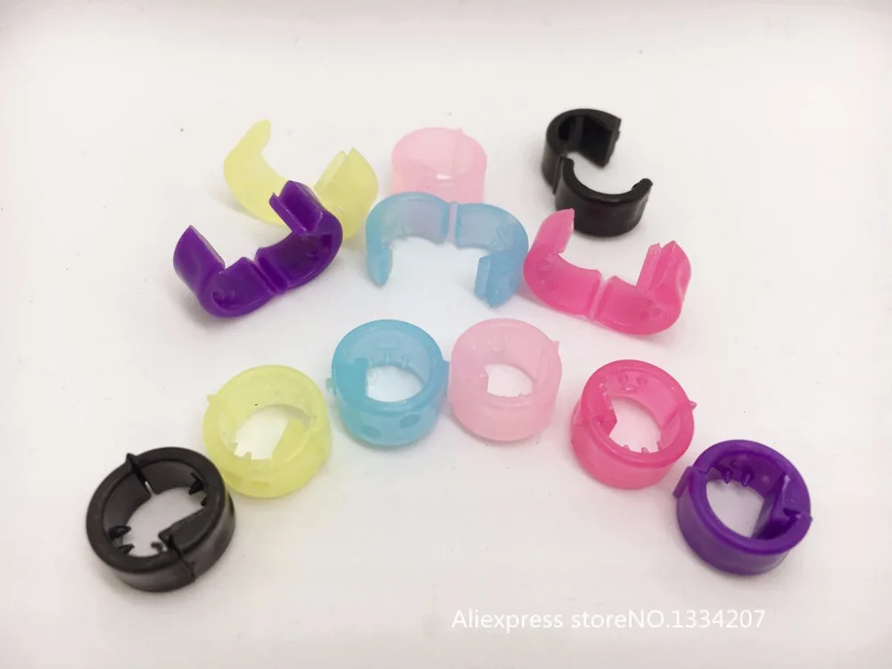 10pcs-30pcs coloured adjustable jewelry Hair braid dread dreadlock beads cuffs clips rings for kids girls women accessories