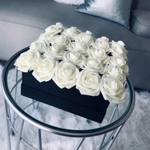Sale 10/20 Heads 8CM New Artificial PE Foam Rose Flowers Bride Bouquet Home Flower Wedding Decorations Scrapbooking DIY flower Sale 10/20 Heads 8CM New Artificial PE Foam Rose Flowers Bride Bouquet Home Flower Wedding Decorations Scrapbooking DIY flower